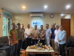 PWI Jaya dan Pimpinan RRI Jakarta Bahas Malam Anugerah MH Thamrin 2025