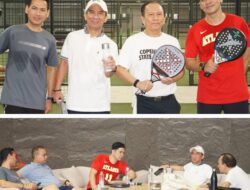 Ricky Perdana dan Masyarakat Sumsel di Jakarta. Gaungkan Olah Raga Padel jadi Inspirasi gaya hidup sehat