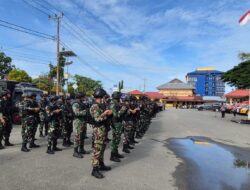 Kodim 1710/Mimika Gelar Patroli Gabungan Antisipasi Gangguan Kamtibmas di Wilayah Timika