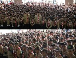 Wali Kota Lantik 901 Pramuka Garuda Kwarcab Jakarta Selatan