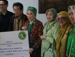 PWPSS Salurkan Donasi Rp30 Juta untuk Korban Bencana Aceh, Sumut