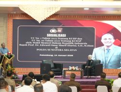 Wamenkum Sosialisasikan KUHP Baru di Palembang