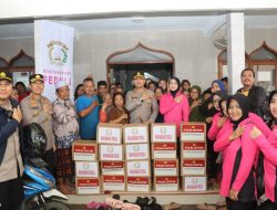 Kapolres Metro Tangerang Kota Tinjau Lokasi Pengungsian