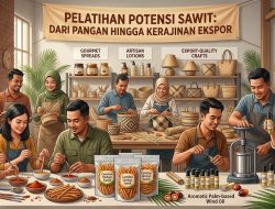 PTPN IV PalmCo Dukung Kemandirian Ekonomi Perempuan Melalui Pengolahan Limbah Sawit